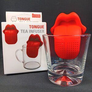 Herbal Tea Infuser Giant Tongue Rolling Stones